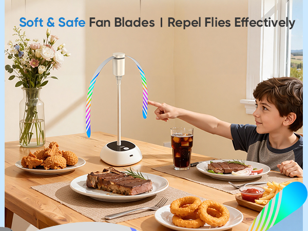 fly fans for tables