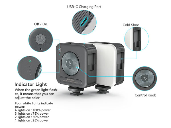 led video light camera lights phtography lighting 