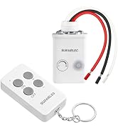 SURAIELEC Dimmer Switch Kit with Remote, Fits 200W INC &amp; 150W LED | Wireless Remote and Receiver,...
