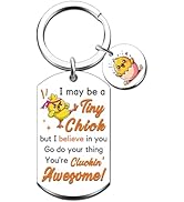 Funny Chicken Keychain Gifts for Women Men Chicken Lovers Gift Ideal White Elephant Gifts chick T...