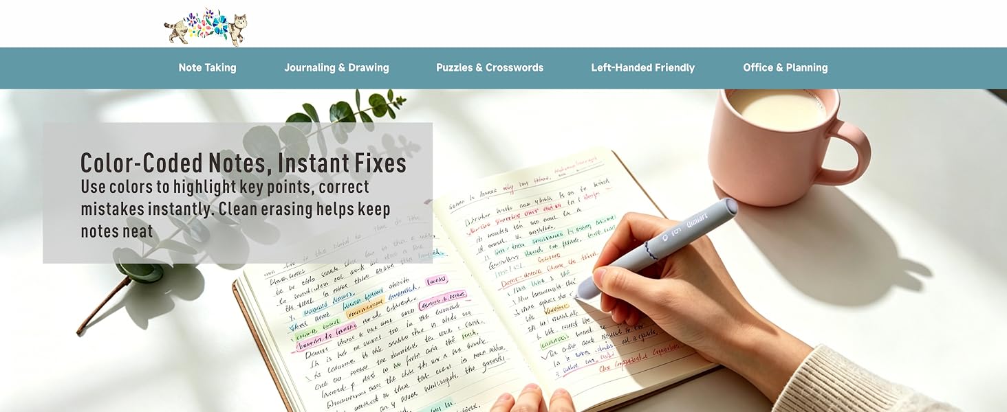 Color-Coded Notes, Instant Fixes