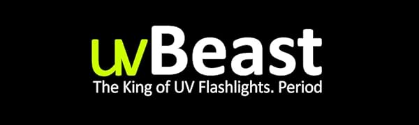 uvBeast Black Light UV Flashlight