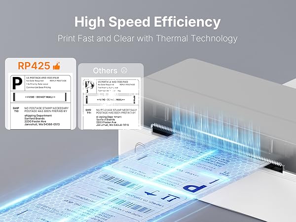 Rongta Shipping Thermal Label Printer