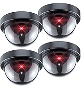 BNT Dummy Security Camera, Fake Security Camera with One Flashing Red LED Light, Built-in a Light...