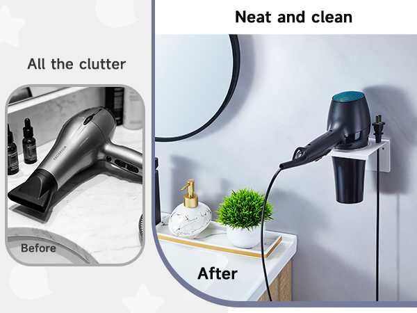  Oukimly Blow Dryer Holder