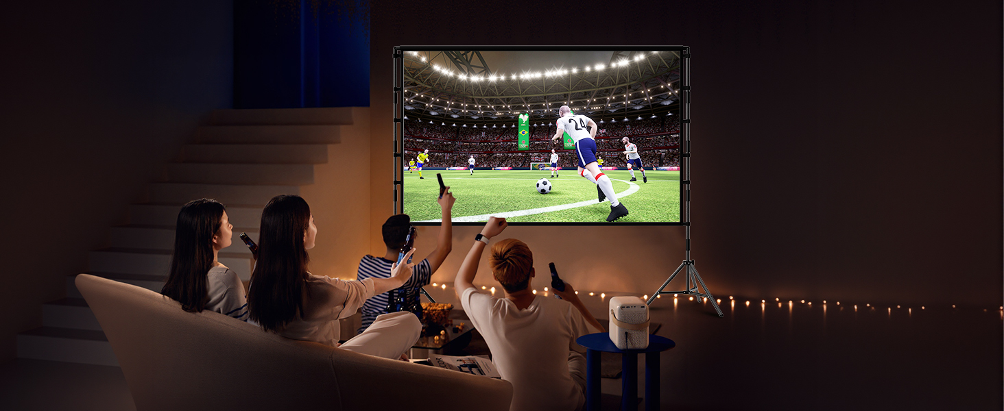 Projector Screen and Stand