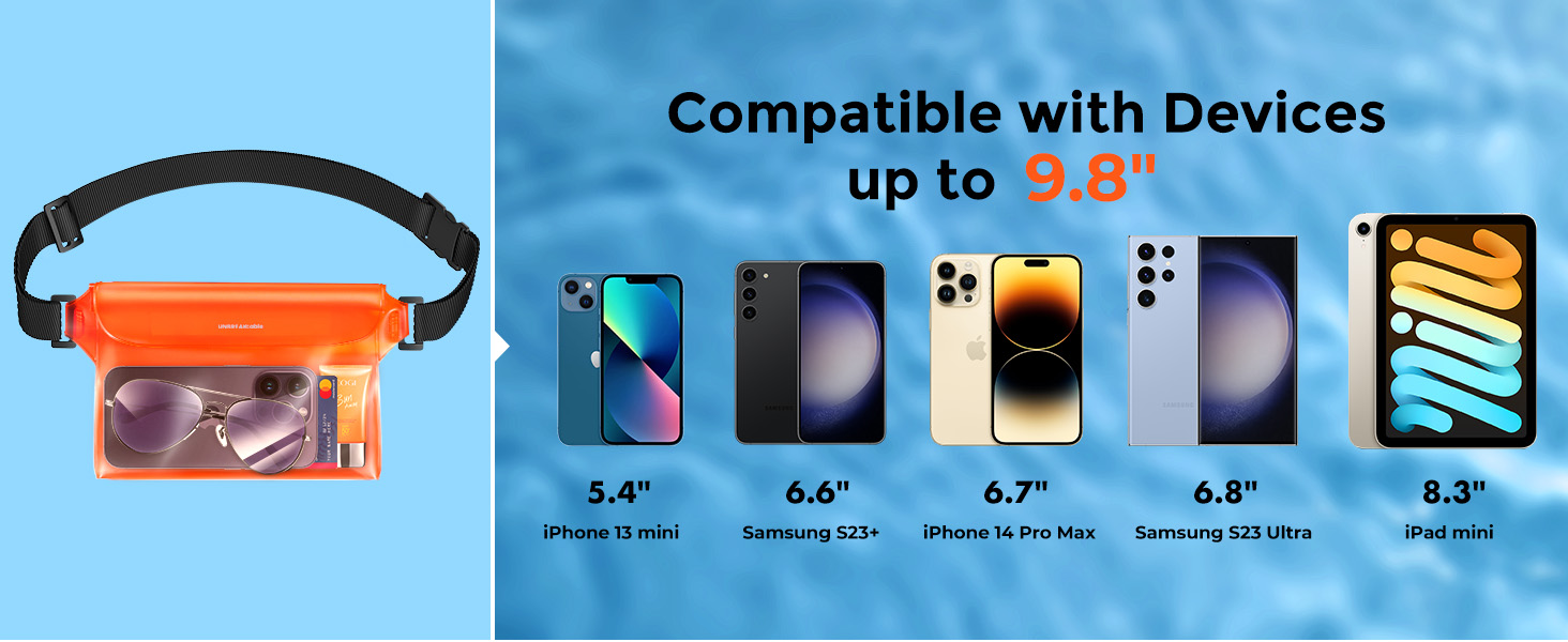  Waterproof Phone Pouch