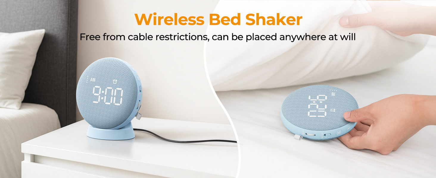 alarm clocks for bedrooms heavy sleepers alarm clocks for hard of hearing people