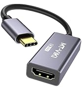 MT-VIKI USB C to HDMI Adapter (4K@60Hz), USB Type-C to HDMI Female Adapter [Thunderbolt 3/4 Compa...