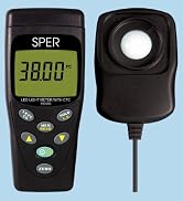 Sper Scientific LED Light Meter with Color Temperature Compensation 850006 - Accurate Lux &amp;amp; Foot