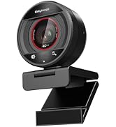 Galyimage 4K Webcam for PC, 1080P@60FPS Streaming Camera with PDAF Autofocus 8X Digital Zoom Dual...