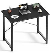 DUMOS 32 Inch Office Small Computer Desk Modern Simple Style Writing Study Work Table for Home Be...