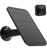 UYODM Solar Panel Charger Compatible with Blink Outdoor (3rd Gen) &amp; Blink XT2/XT, Built-in 2200 m...