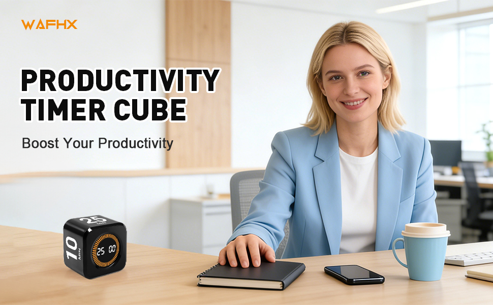 WAFHX Pomodoro Timer Cube: Boost Your Productivity
