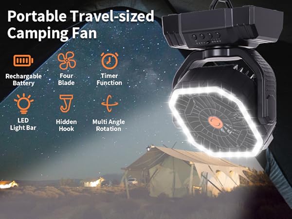 CAMPING FAN
