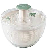 Martha Stewart Gulfwind 6.3 Qt Salad Spinner, Fruit Wahser, Fruit Washing Bowl with Strainer, Veg...