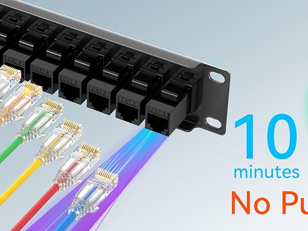 12 ports patch panels utp