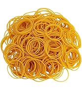 AMUU Rubber Bands 750pcs size 25mm 1 inch rubber bands Small Rubber Band for Office supplies Scho...