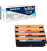 LCL Remanufactured Toner Cartridge Replacement for HP 307A CE740A CE741A CE742A CE743A CP5225 CP5...