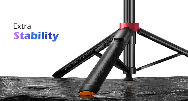 [1s-Open] Magnetic Phone Tripod for iPhone MagSafe