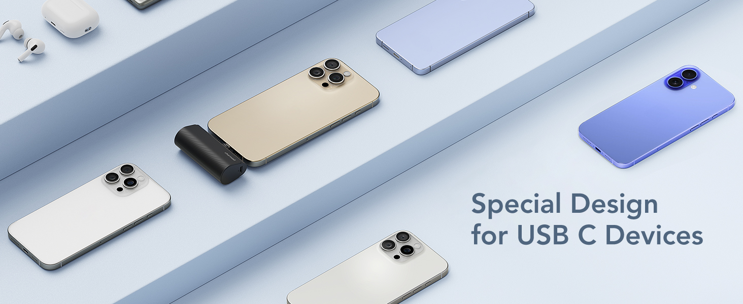 Small portable charger for iphone 15 16
