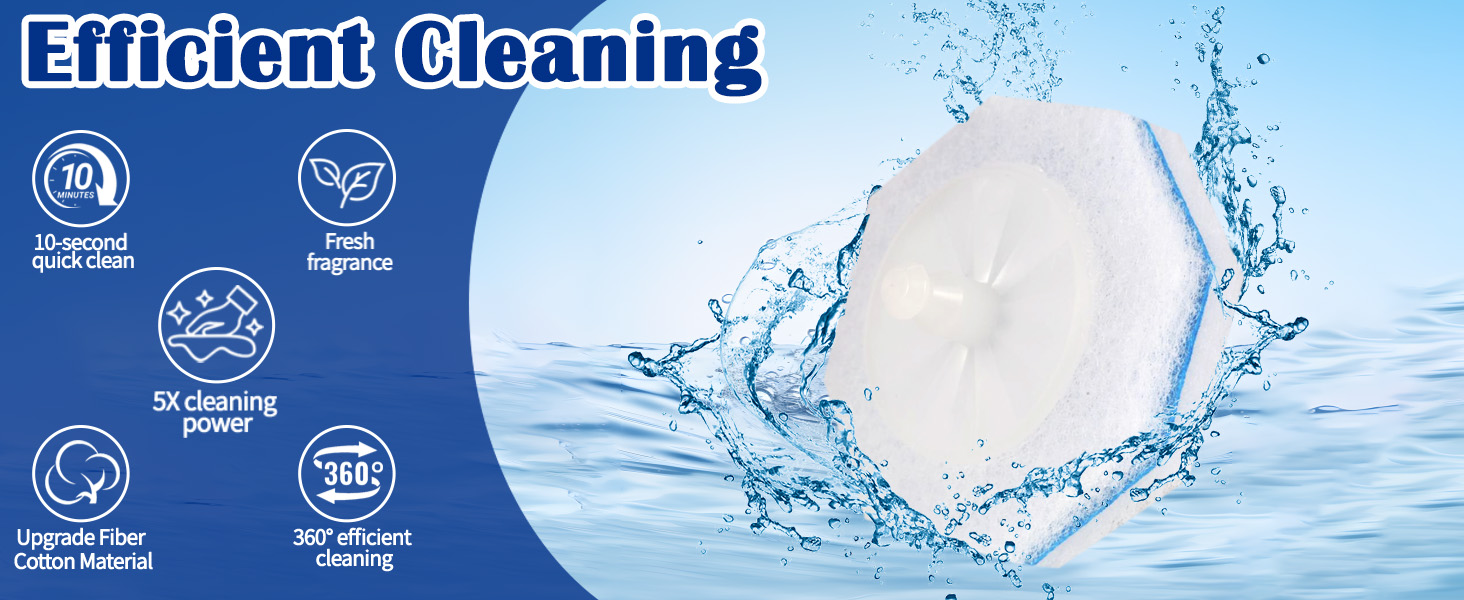 EFFICIENT CLEANING