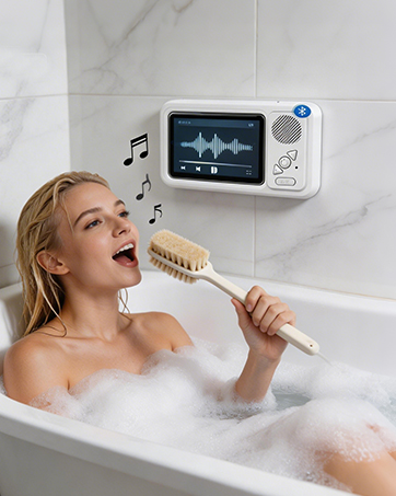 waterproof speaker for shower