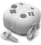 AhaStyle Silicone Case for Samsung Galaxy Buds4 and Galaxy Buds4 Pro (2026) Retro Handheld Game C...