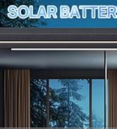 ECO-WORTHY 48V 200Ah (4Pack 48V 50AH) LiFePO4 Solar Batteries, Metal Case Lithium Battery, Built-...