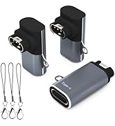 IIISOGNO Charger Adapter for Garmin Watch (3-Pack), USB-C Watch Cable-converter for Fenix 7/7X/7S...