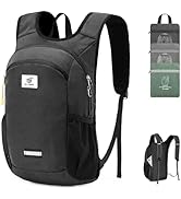 SKYSPER 10L Hiking Backpack, Foldable &amp; Packable Lightweight Daypack for Travel, Collapsible Smal...