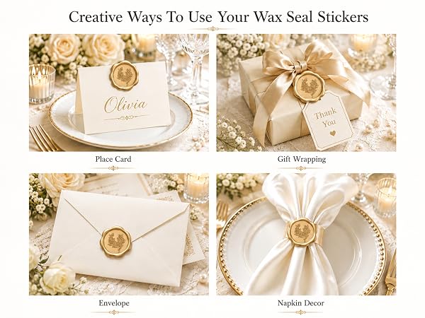 Wax Seal Stickers