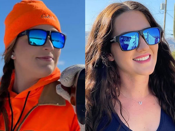 LYZOIT Square Sunglasses for Men Women Polarized Oversized Big UV Protection Rectangle Shades