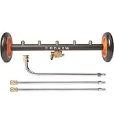 GDHXW Dual-Function 5 Nozzles Undercarriage Cleaner Undercarriage Washer Water Broom 3 Extension ...
