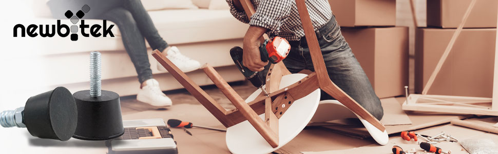 1/4 Adjustable Furniture feet
