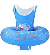HeySplash Toddler Swim Vest for Age 3-6, Swim Trainer Vests with Adjustable Strap fit for Boys Gi...