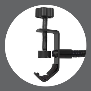 dual layered pop filter with gooseneck arm pop filter nylon flexible arm microphone universal mount