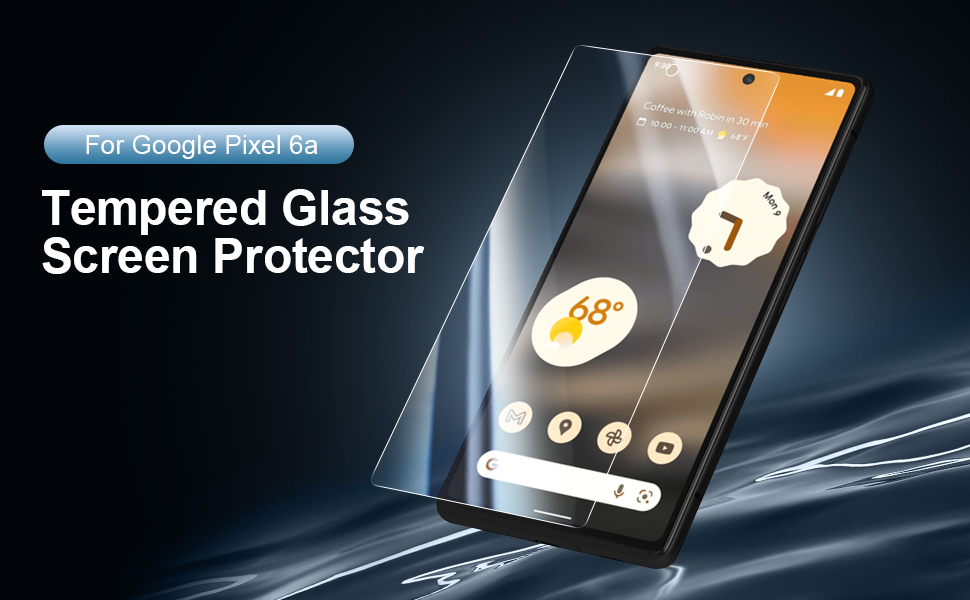 Google Pixel 6a Tempered Glass Screen Protector