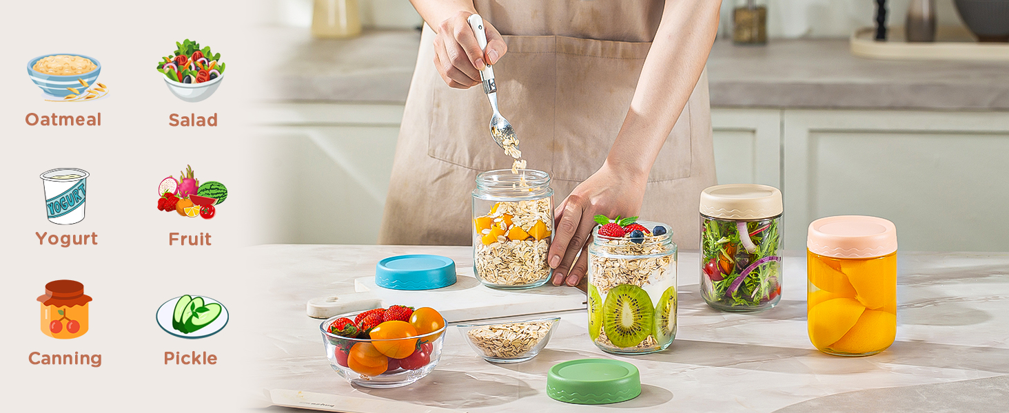 Glass Storage Jars