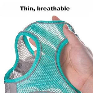 Mesh dog harness