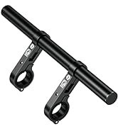 BRCOVAN Aluminum Alloy Handlebar Extender Extensions with 11.81'' Long Cross Bar with Double Clam...