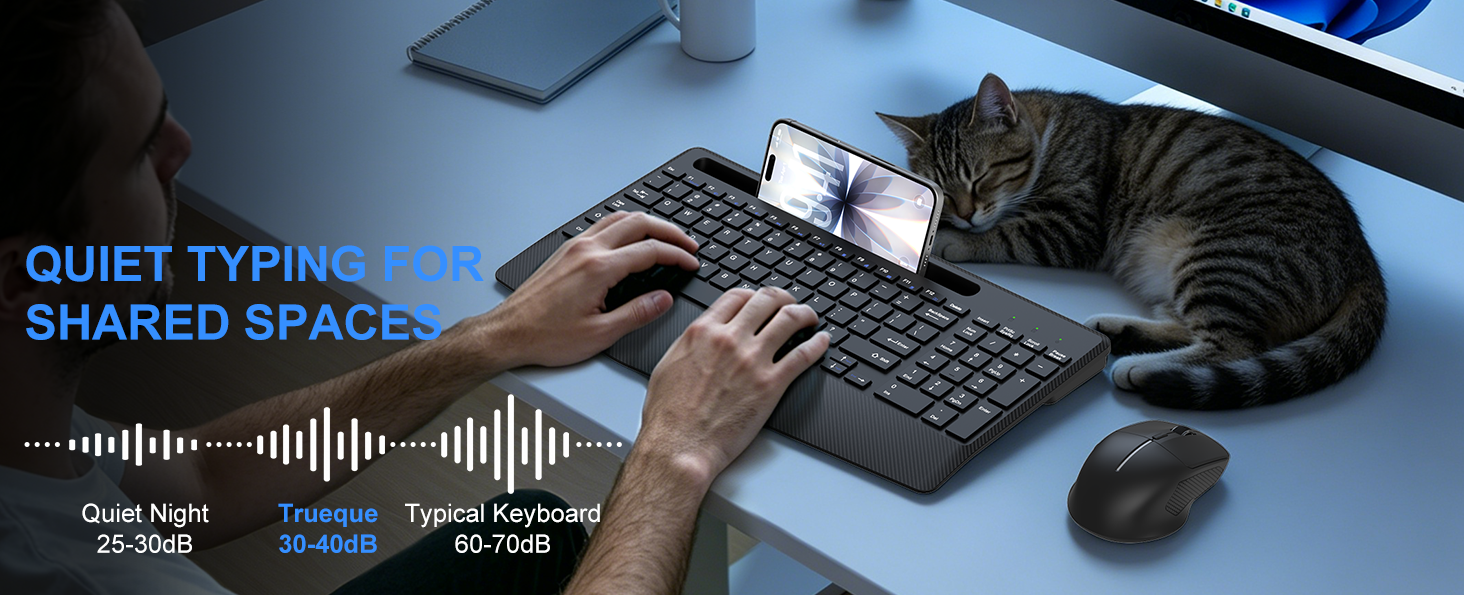 quiet keyboard and mouse