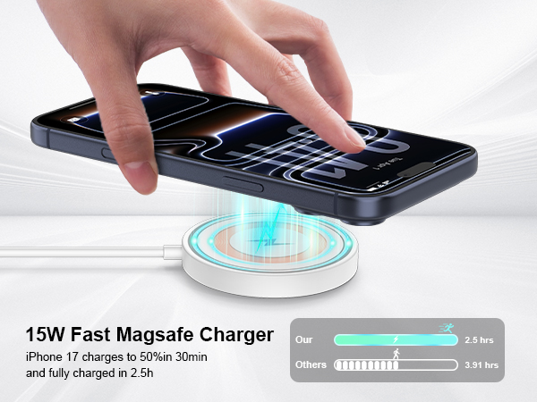 magnetic charger for iphone 17 air
