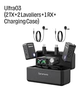 Ultra03 (2 TX + 2 Lavaliers + 1 RX + Charging Case)