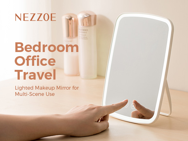 makeup mirror, makeup mirror with lights, mirror with lights, lighted mirror, lighted makeup mirror