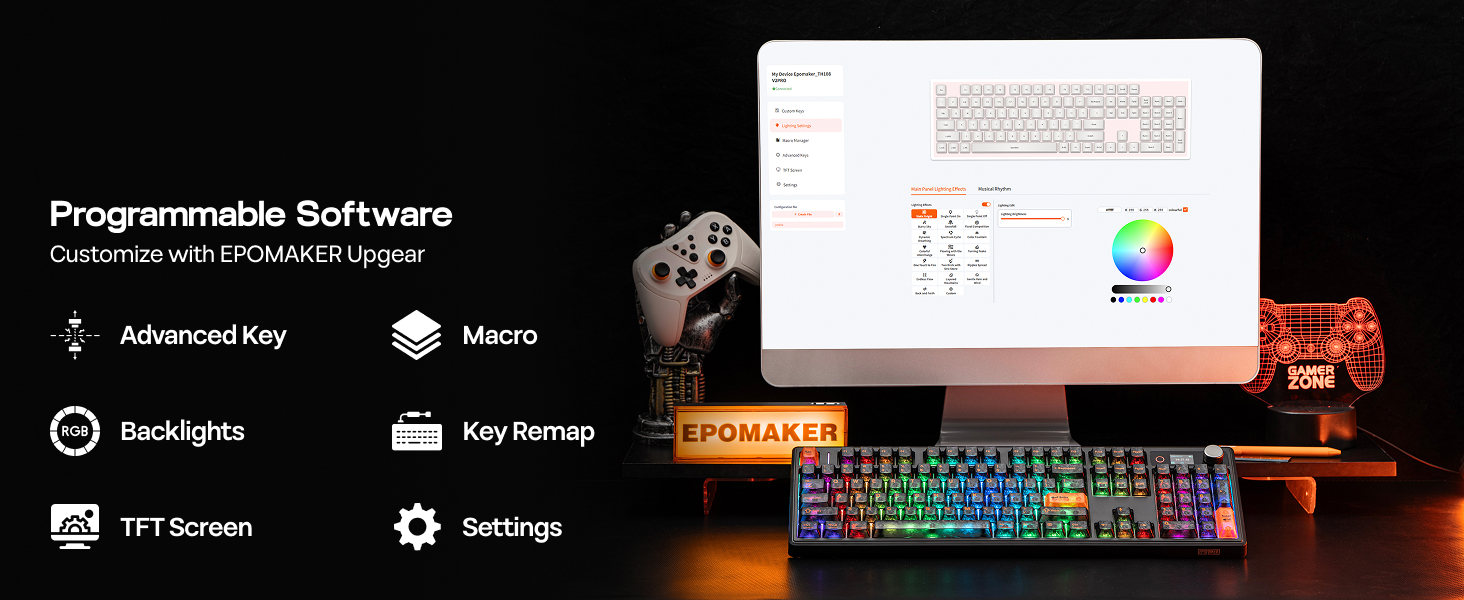 TH108 V2 PRO Wireless Gaming Keyboard