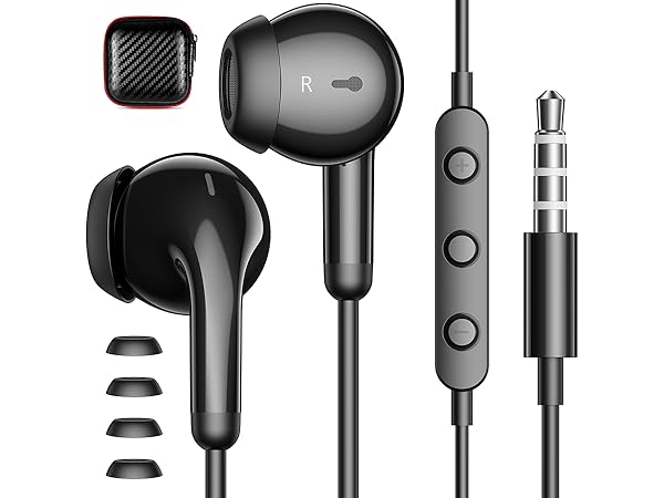 3.5mm wired earbuds