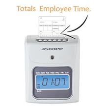 Nile Products, 4500PP, timeclocks, time clocks, employee time clocks