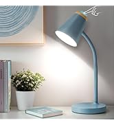 EJIAXIN Desk Lamps for Home Office - Small LED Desk Lamp Touch Dimmable Reading Light for College...