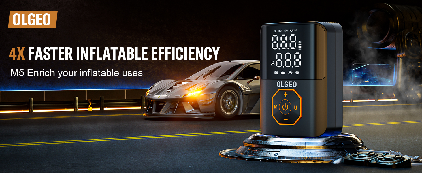 Tire Inflator Portable Air Compressor